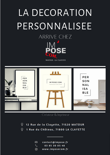 La décoration personnalisée arrive chez Im’pose COM.